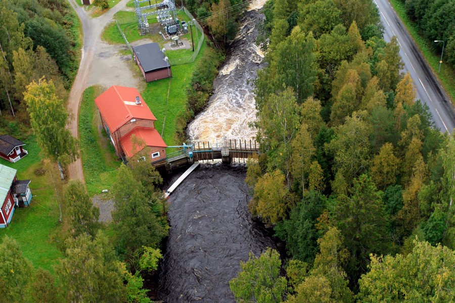 Sidensjö vattenkraftverk