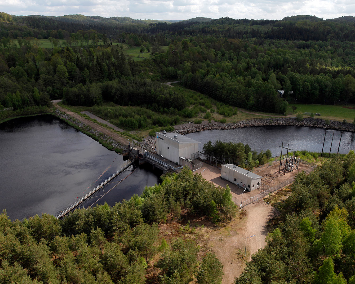 Fröslida vattenkraftverk 