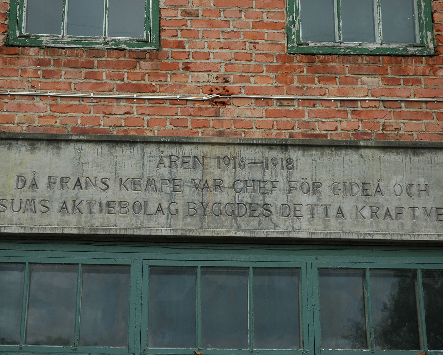 Gideåbacka vattenkraftverk