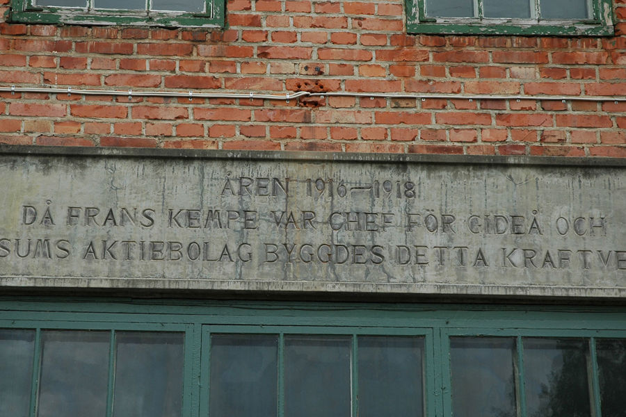 Gideåbacka vattenkraftverk