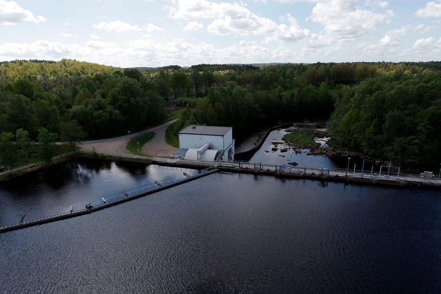 Majenfors Nya vattenkraftverk