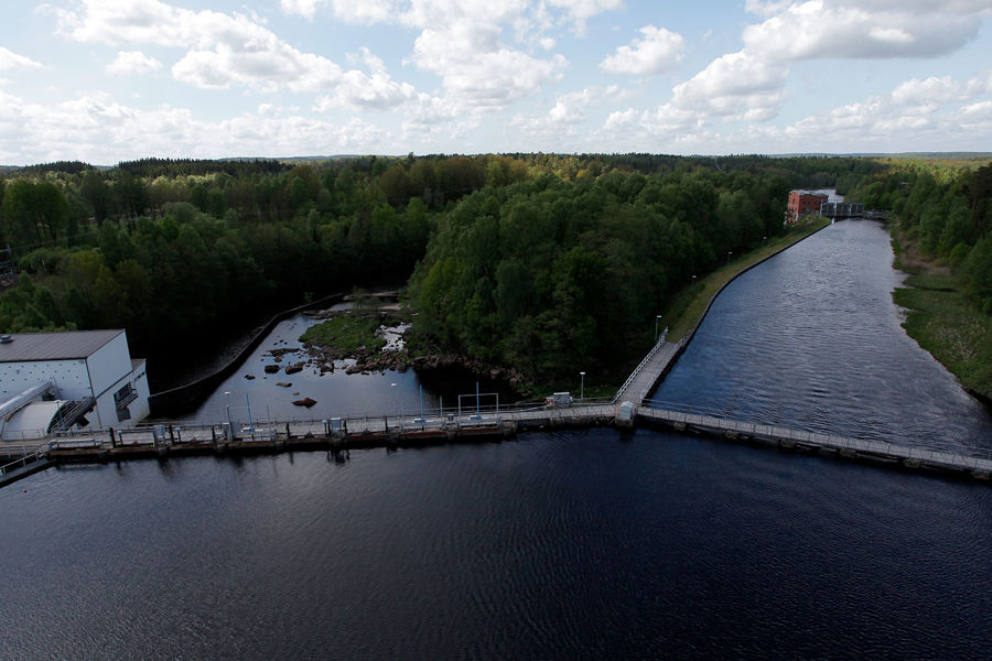 Majenfors Nya vattenkraftverk