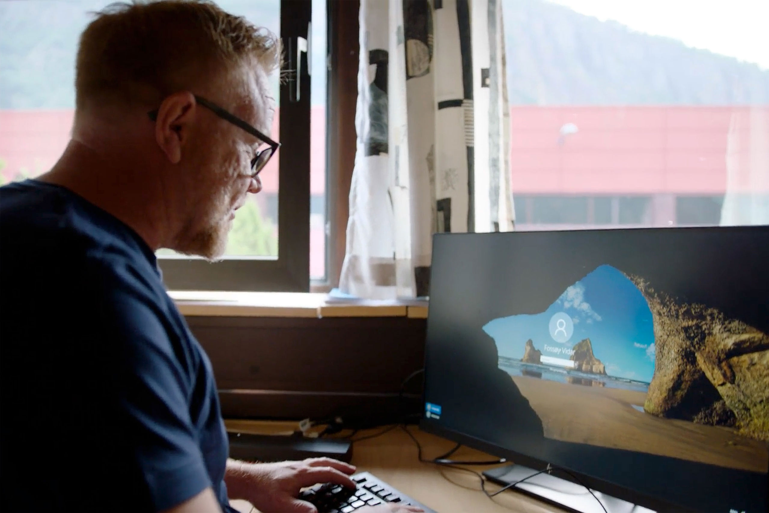 Vidar Fossøy på PC