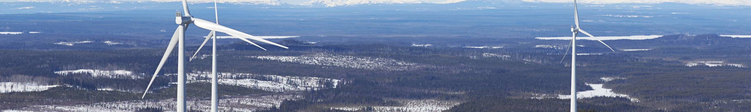 Bild på Stamåsen vindkraftpark