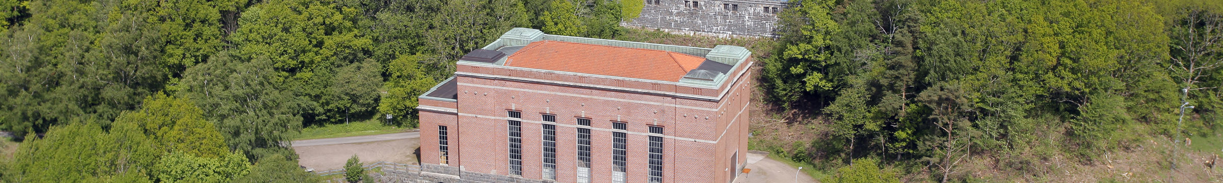 Bild på Karsefors vattenkraftverk
