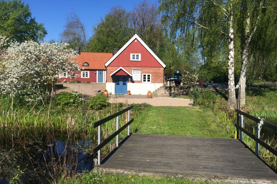 foto av entre till besökscenter